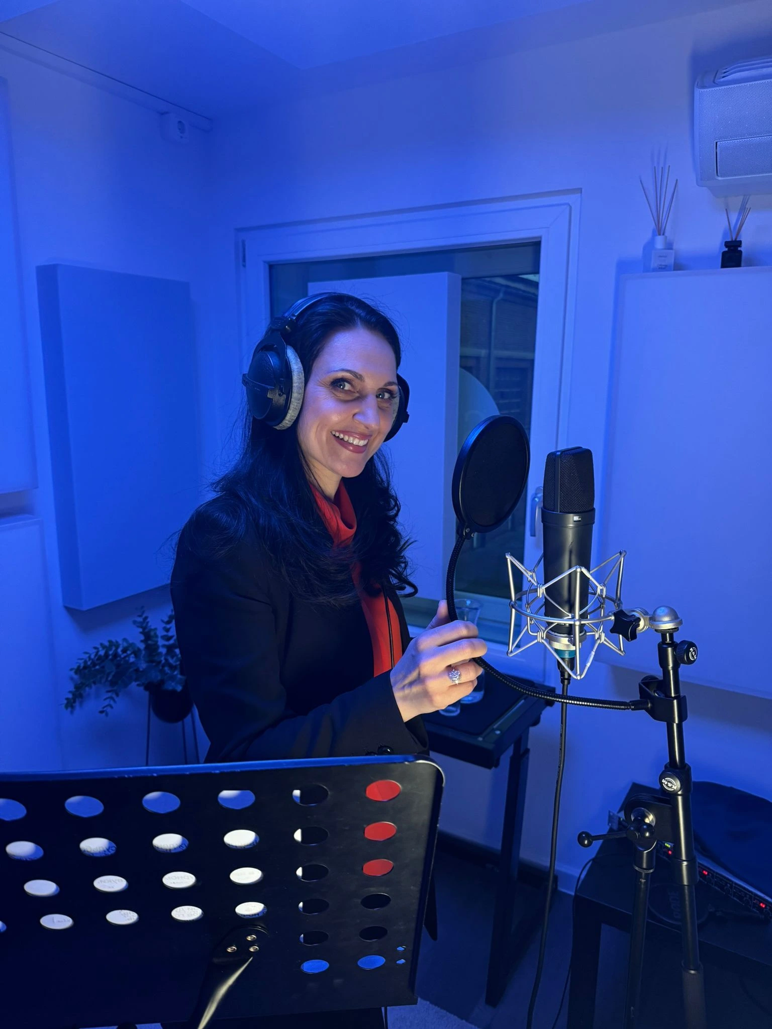 Singfactory-Aufnahme mit der Braut