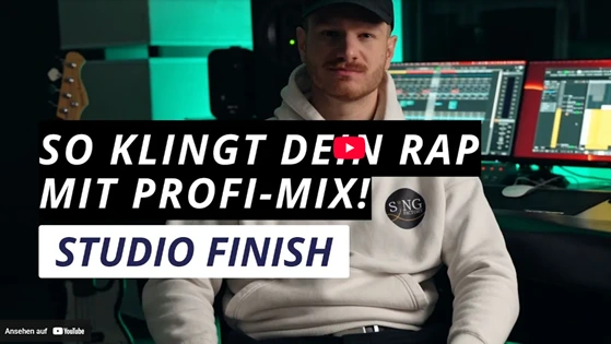 So klingt Dein Rap nach dem Studio-Finish!