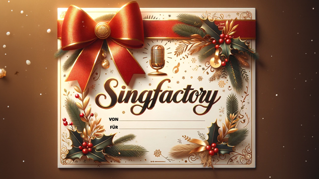 Gutschein-Singfactory