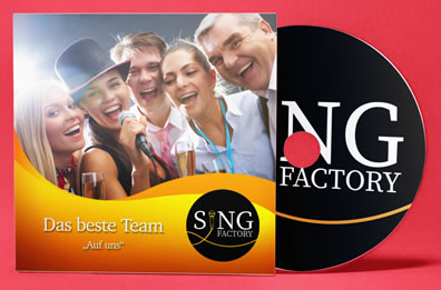 CD in der Singfactory aufnehmen