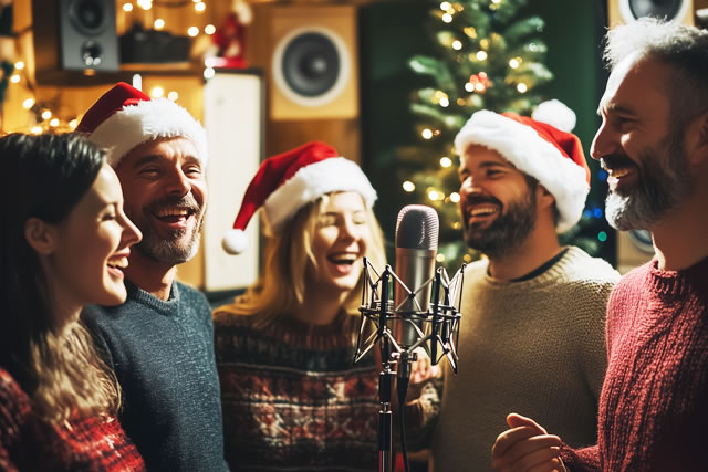 eigene Weihnachts - CD aufnehmen
