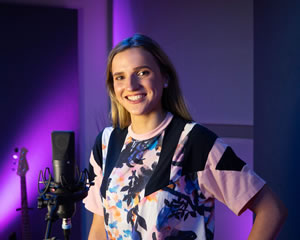 Celine in der Singfactory